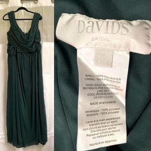 Size 26 Plus David’s Bridal Mess Juniper Dress
